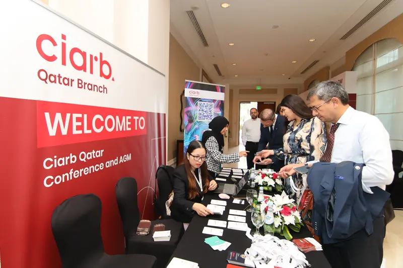 Archive photograph 2 of 285 from the Ciarb Qatar Branch AGM and Conference, 10 May 2023.