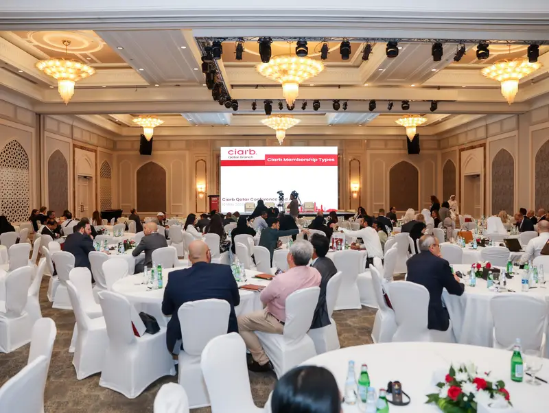 Archive photograph 40 of 285 from the Ciarb Qatar Branch AGM and Conference, 10 May 2023.