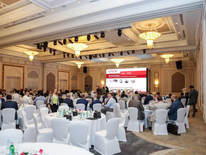 Archive photograph 41 of 285 from the Ciarb Qatar Branch AGM and Conference, 10 May 2023.