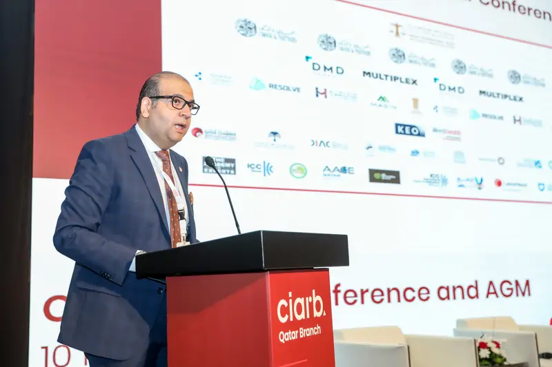Archive photograph 52 of 285 from the Ciarb Qatar Branch AGM and Conference, 10 May 2023.