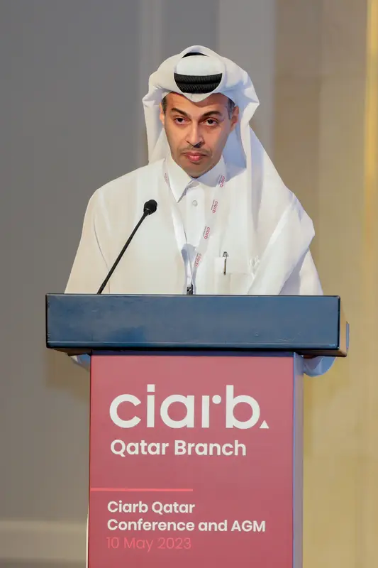 Archive photograph 65 of 285 from the Ciarb Qatar Branch AGM and Conference, 10 May 2023.