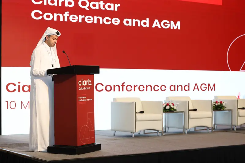Archive photograph 66 of 285 from the Ciarb Qatar Branch AGM and Conference, 10 May 2023.