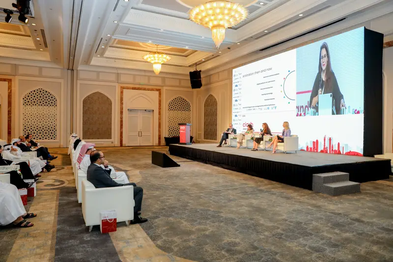 Archive photograph 116 of 285 from the Ciarb Qatar Branch AGM and Conference, 10 May 2023.