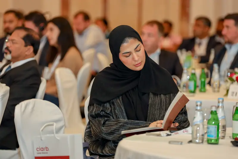 Archive photograph 137 of 285 from the Ciarb Qatar Branch AGM and Conference, 10 May 2023.