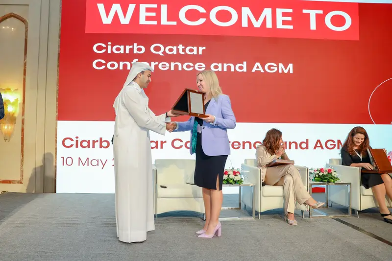 Archive photograph 147 of 285 from the Ciarb Qatar Branch AGM and Conference, 10 May 2023.