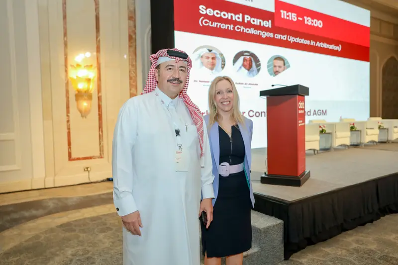 Archive photograph 151 of 285 from the Ciarb Qatar Branch AGM and Conference, 10 May 2023.