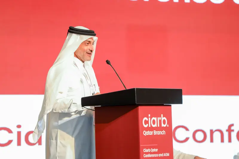 Archive photograph 177 of 285 from the Ciarb Qatar Branch AGM and Conference, 10 May 2023.