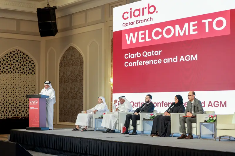 Archive photograph 178 of 285 from the Ciarb Qatar Branch AGM and Conference, 10 May 2023.