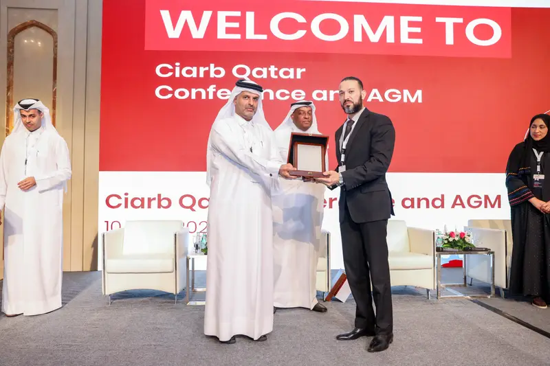 Archive photograph 183 of 285 from the Ciarb Qatar Branch AGM and Conference, 10 May 2023.