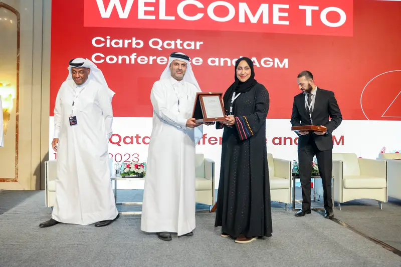 Archive photograph 184 of 285 from the Ciarb Qatar Branch AGM and Conference, 10 May 2023.