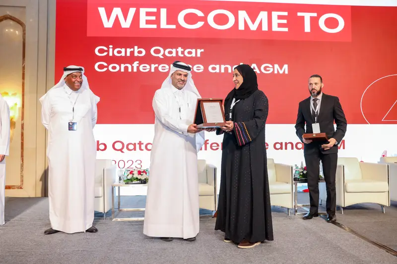 Archive photograph 185 of 285 from the Ciarb Qatar Branch AGM and Conference, 10 May 2023.