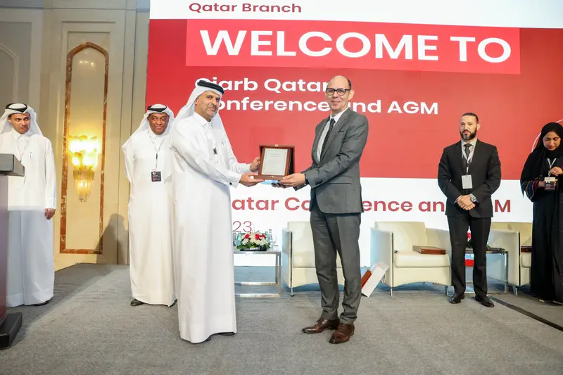 Archive photograph 186 of 285 from the Ciarb Qatar Branch AGM and Conference, 10 May 2023.