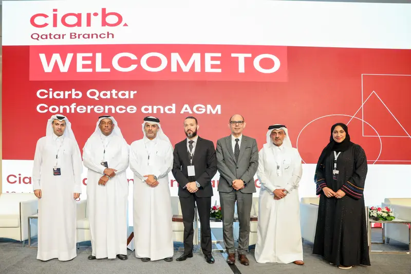 Archive photograph 191 of 285 from the Ciarb Qatar Branch AGM and Conference, 10 May 2023.