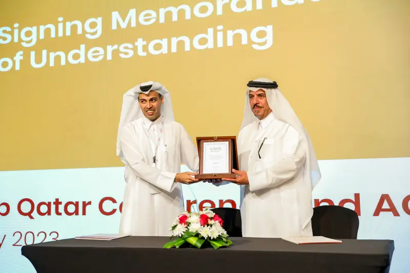 Archive photograph 200 of 285 from the Ciarb Qatar Branch AGM and Conference, 10 May 2023.