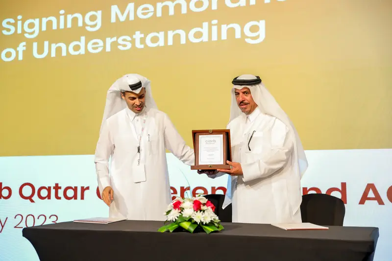 Archive photograph 201 of 285 from the Ciarb Qatar Branch AGM and Conference, 10 May 2023.