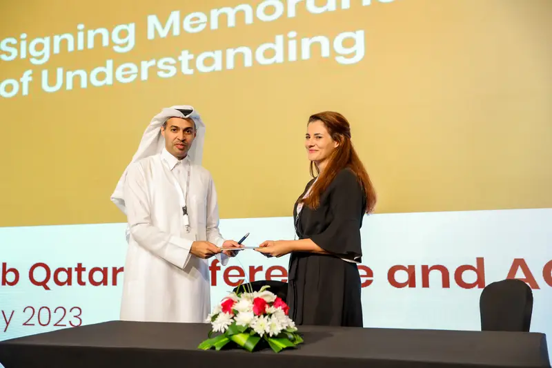 Archive photograph 205 of 285 from the Ciarb Qatar Branch AGM and Conference, 10 May 2023.