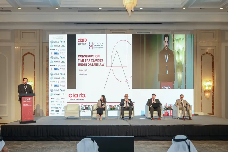 Archive photograph 210 of 285 from the Ciarb Qatar Branch AGM and Conference, 10 May 2023.