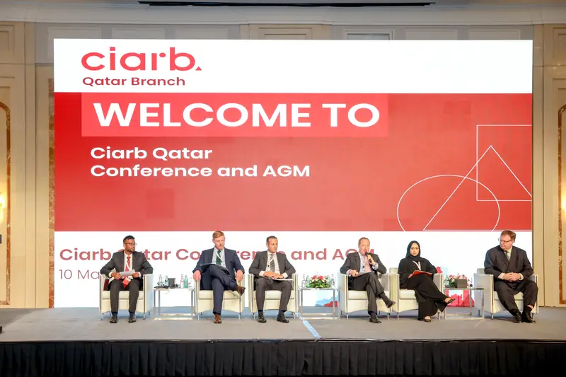 Archive photograph 246 of 285 from the Ciarb Qatar Branch AGM and Conference, 10 May 2023.