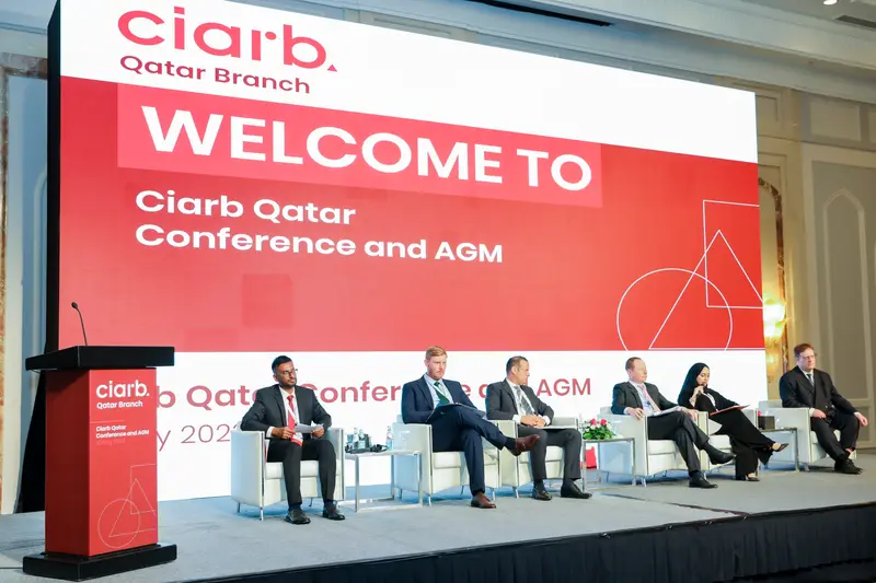 Archive photograph 250 of 285 from the Ciarb Qatar Branch AGM and Conference, 10 May 2023.