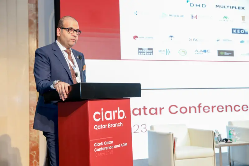 Archive photograph 270 of 285 from the Ciarb Qatar Branch AGM and Conference, 10 May 2023.
