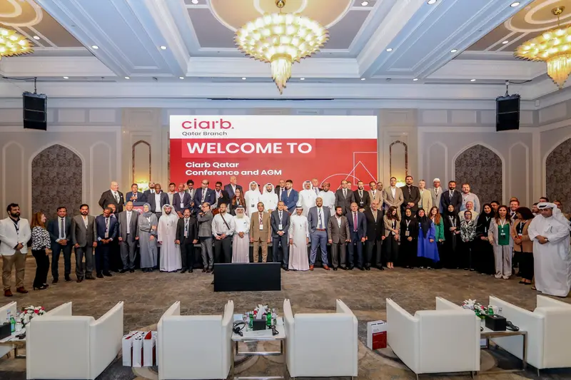 Archive photograph 283 of 285 from the Ciarb Qatar Branch AGM and Conference, 10 May 2023.