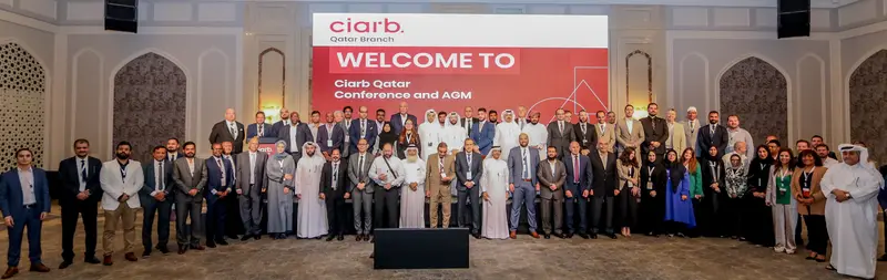 Archive photograph 284 of 285 from the Ciarb Qatar Branch AGM and Conference, 10 May 2023.