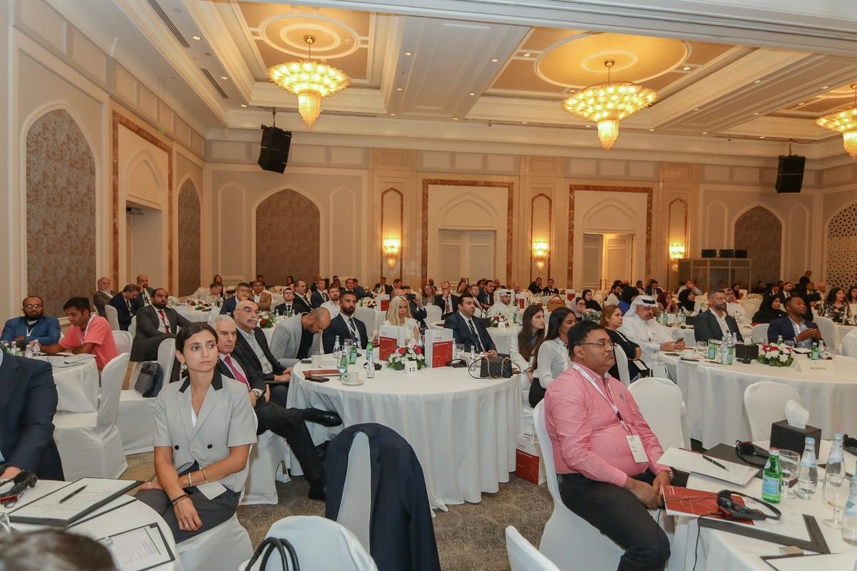 Delegates during a session at the Ciarb Qatar Branch AGM and Conference