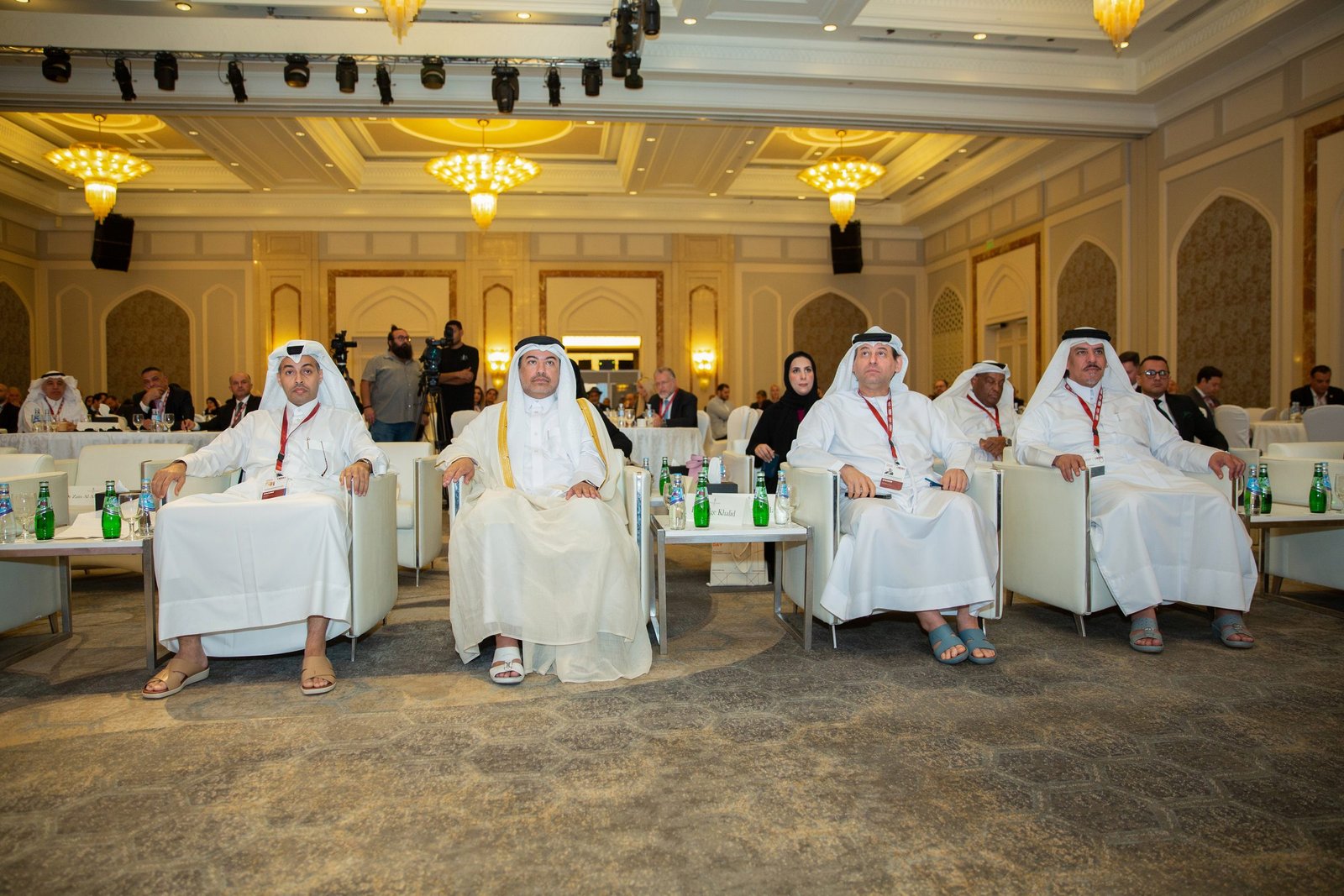 Delegates during a session at the 1st Doha Arbitration Day