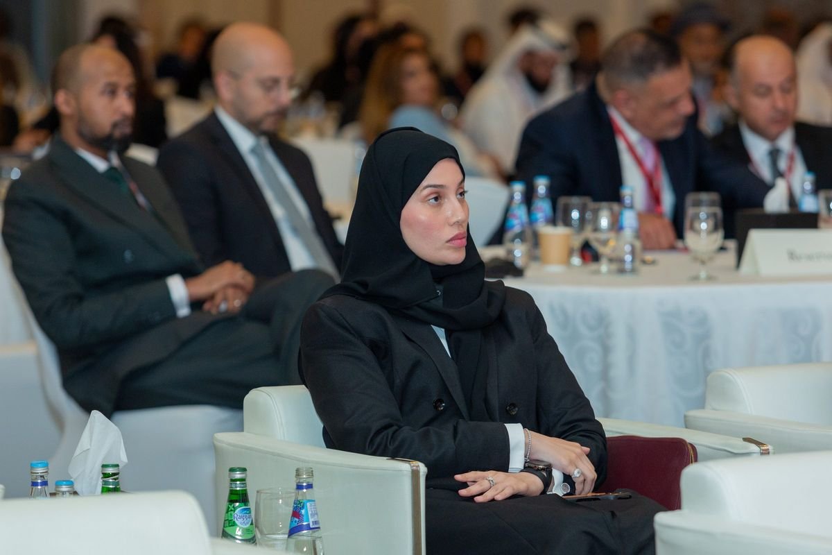 Delegates seated at the 1st Doha Arbitration Day