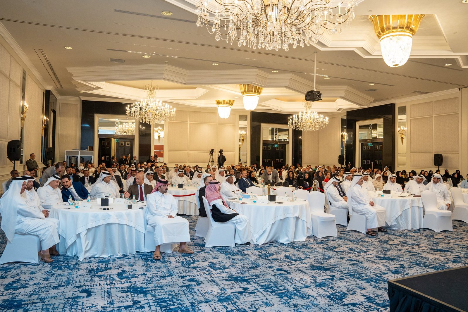 The main hall during the 2nd Doha Arbitration Day